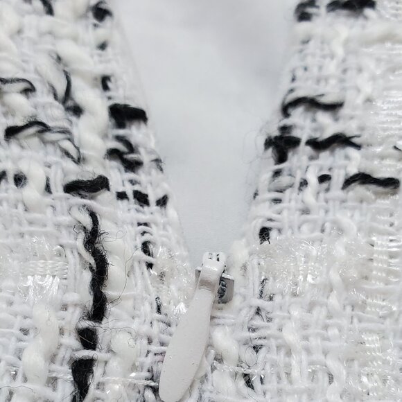 Career Lost in Paris Plaid Tweed Mini Skirt Size s refer to size chart post - Picture 9 of 11